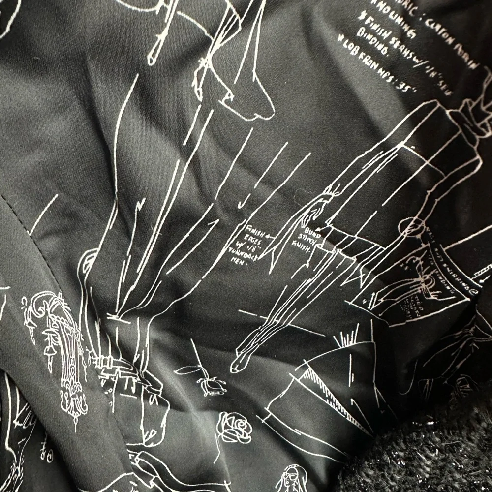 White House Black Market Elegant Black Studio Blazer - Picture 4 of 6
